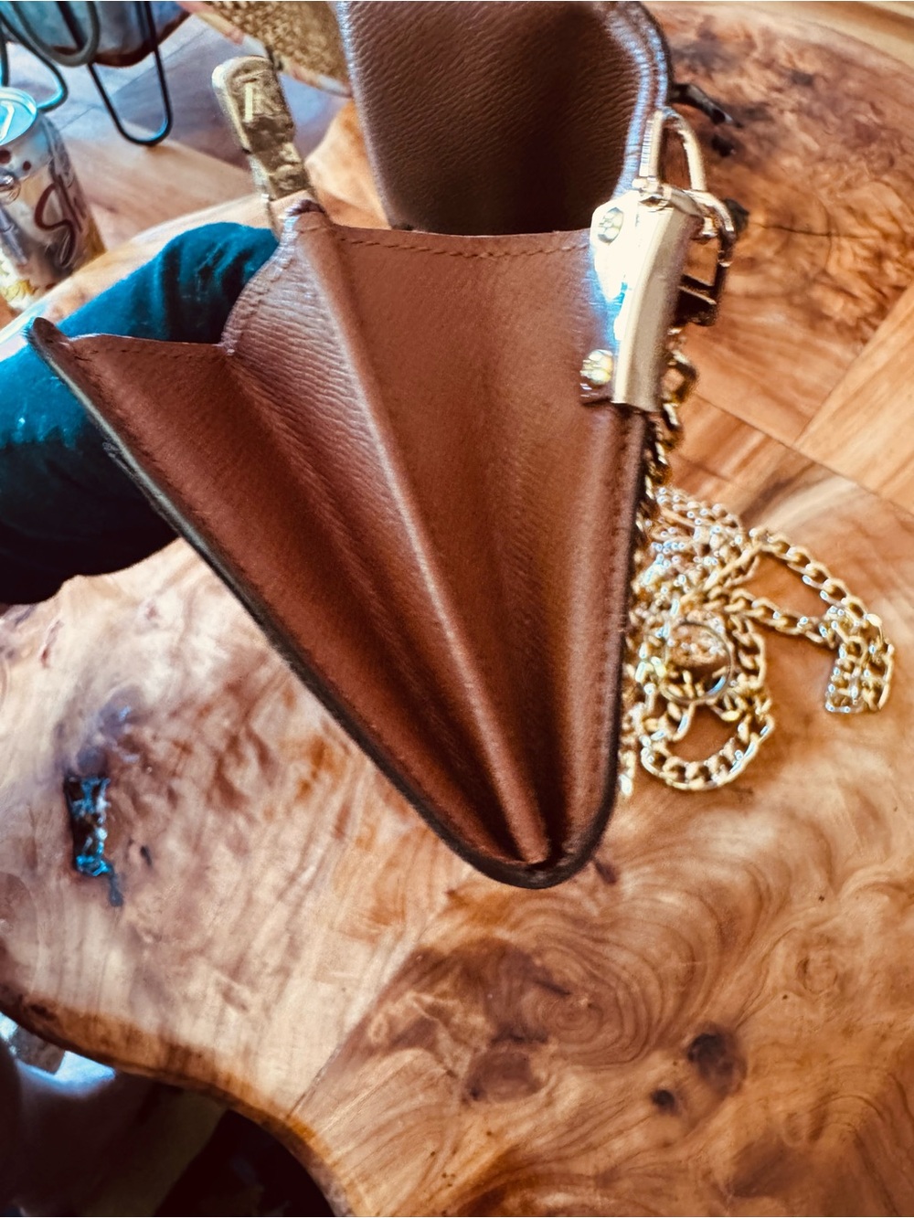 Louis Vuitton monogram vintage long Sarah wallet converted Crossbody - Picture 12 of 16